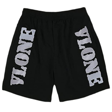 Vlone Black Short For Men: Elevate your street style with these versatile and trendy shorts for the urban fashion scene