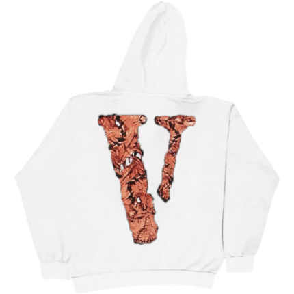 Kodak Black X Vlone VloneKB Hoodie in White - Make a statement with this iconic collaboration in streetwear.