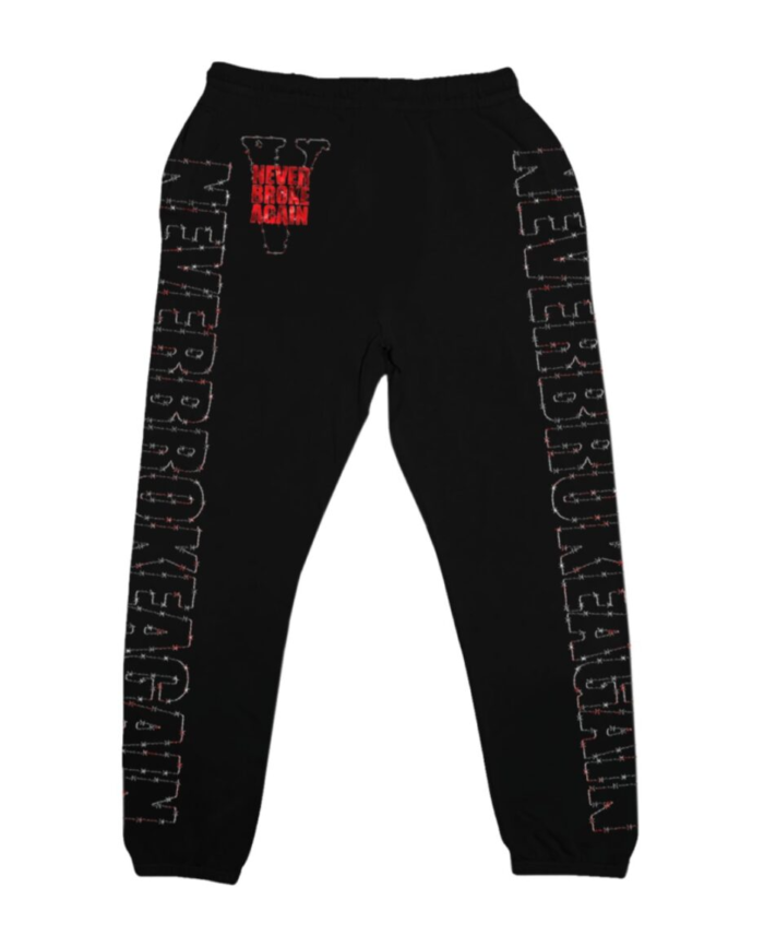 Vlone Hauted Black Sweatpants