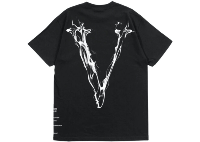 Pop Smoke x Vlone Faith Black T-Shirt