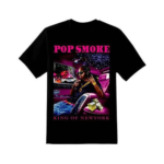 Pop Smoke Vlone Collaboration T-Shirt