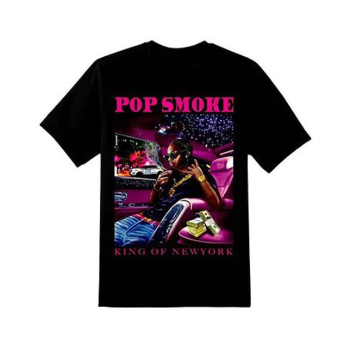 Pop Smoke Vlone Collaboration T-Shirt