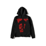 Vlone x After Hours Blood Drip Hoodie - Make a bold statement with this unique collaboration piece.