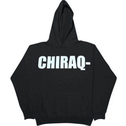 Vlone Chicago Chiraq Hoodie in Black - Elevate your streetwear with this bold and iconic piece