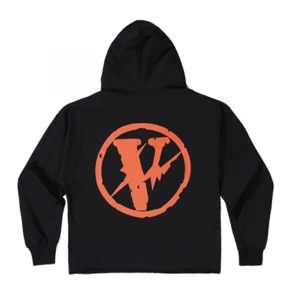 Vlone Fragment Friend Staple Hoodie in Black - Elevate your streetwear with this iconic and essential hoodie.