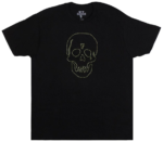 Vlone X Neighborhood Skull T-Shirt - A striking fusion of streetwear and edgy design, perfect for your fashion rotation.