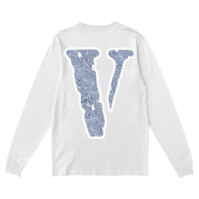 Vlone x Pop Smoke The Woo Sweatshirt – White