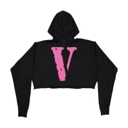 FRIENDS – PINK HOODIE – BLACK (WOMENS)