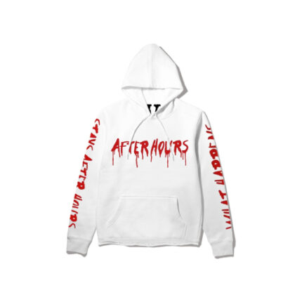 The Weeknd x Vlone After Hours Blood Drip Hoodie